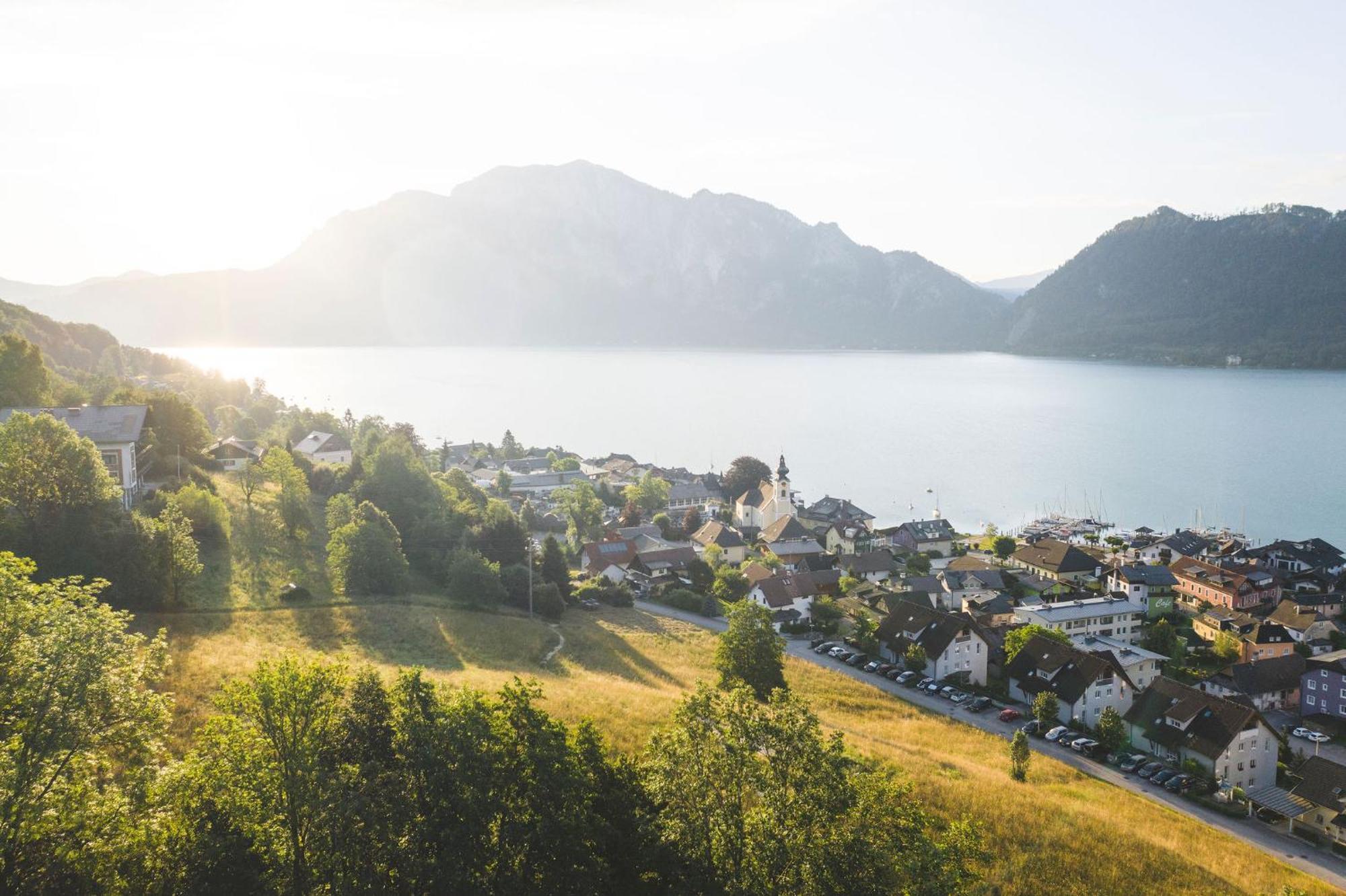 Apartment Ferienwohnung Das Unterach Am Attersee Εξωτερικό φωτογραφία